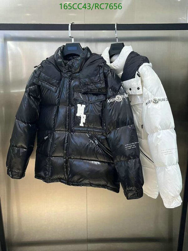 Moncler-Down jacket Men Code: RC7656 $: 165USD
