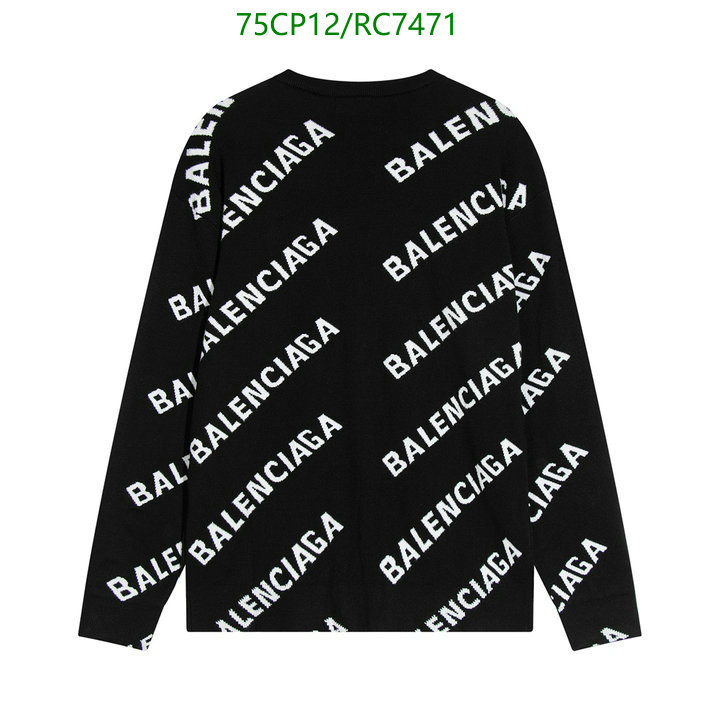 Balenciaga-Clothing Code: RC7471 $: 75USD