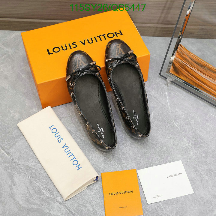 LV-Women Shoes Code: QS5447 $: 115USD