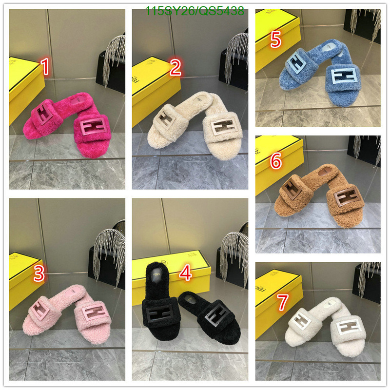 Fendi-Women Shoes Code: QS5438 $: 115USD