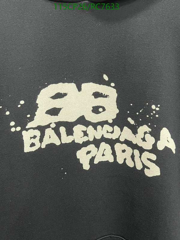 Balenciaga-Clothing Code: RC7633 $: 115USD