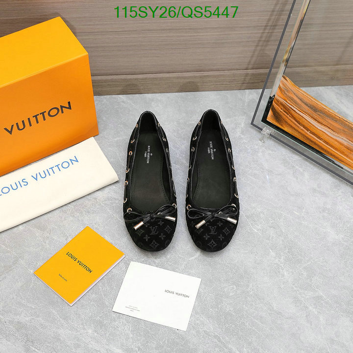 LV-Women Shoes Code: QS5447 $: 115USD