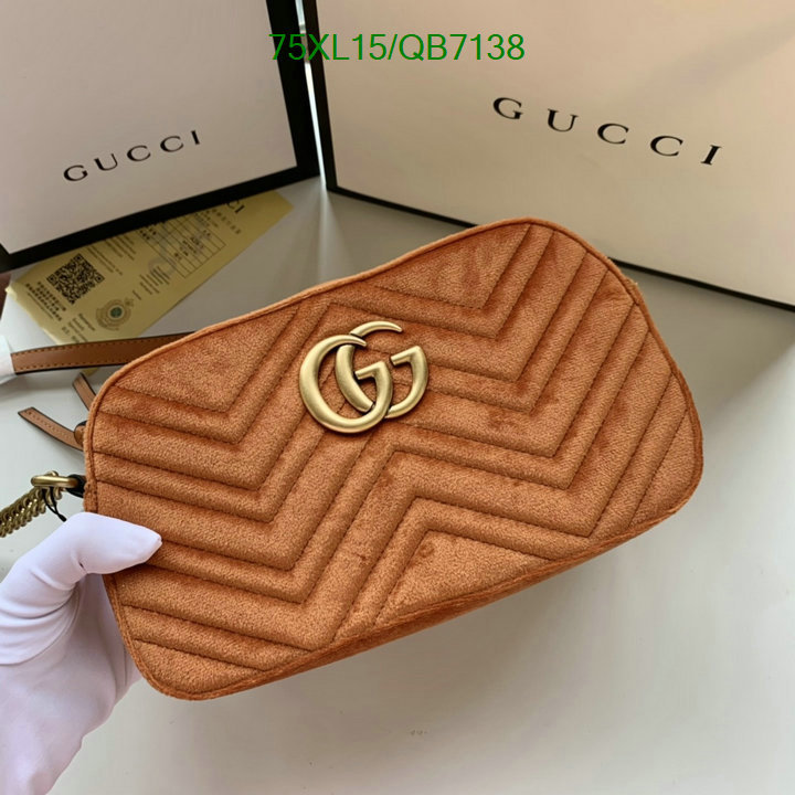 Gucci-Bag-4A Quality Code: QB7138 $: 75USD