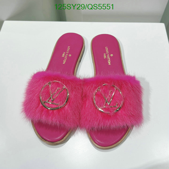 LV-Women Shoes Code: QS5551 $: 125USD