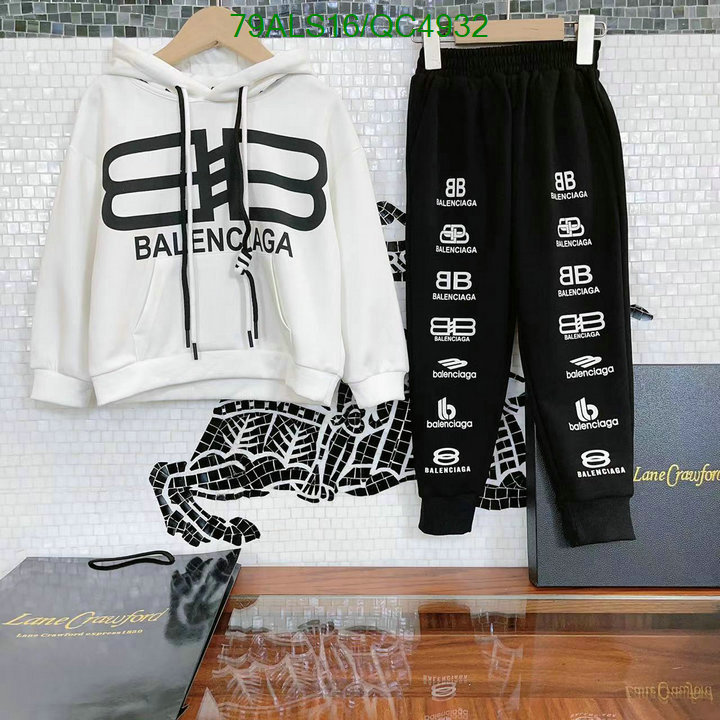Balenciaga-Kids clothing Code: QC4932 $: 79USD