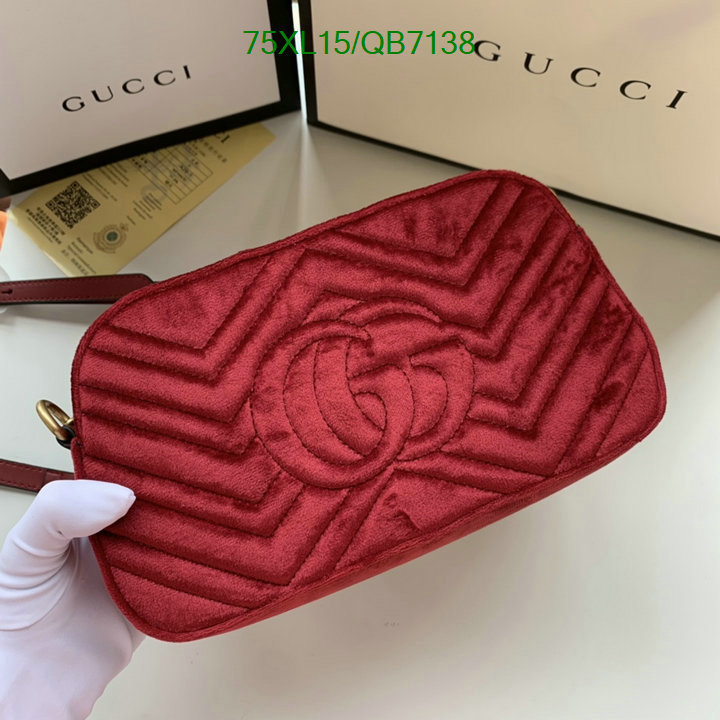 Gucci-Bag-4A Quality Code: QB7138 $: 75USD