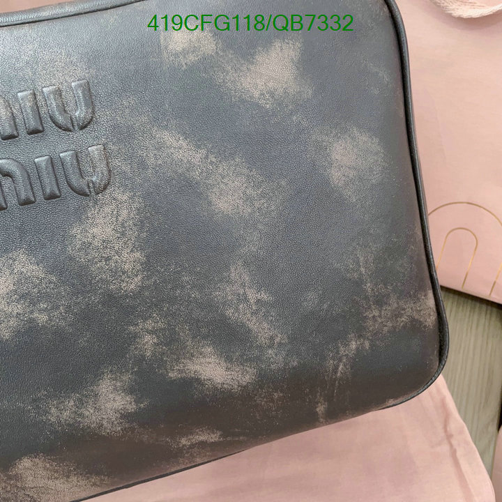 Miu Miu-Bag-Mirror Quality Code: QB7332 $: 419USD