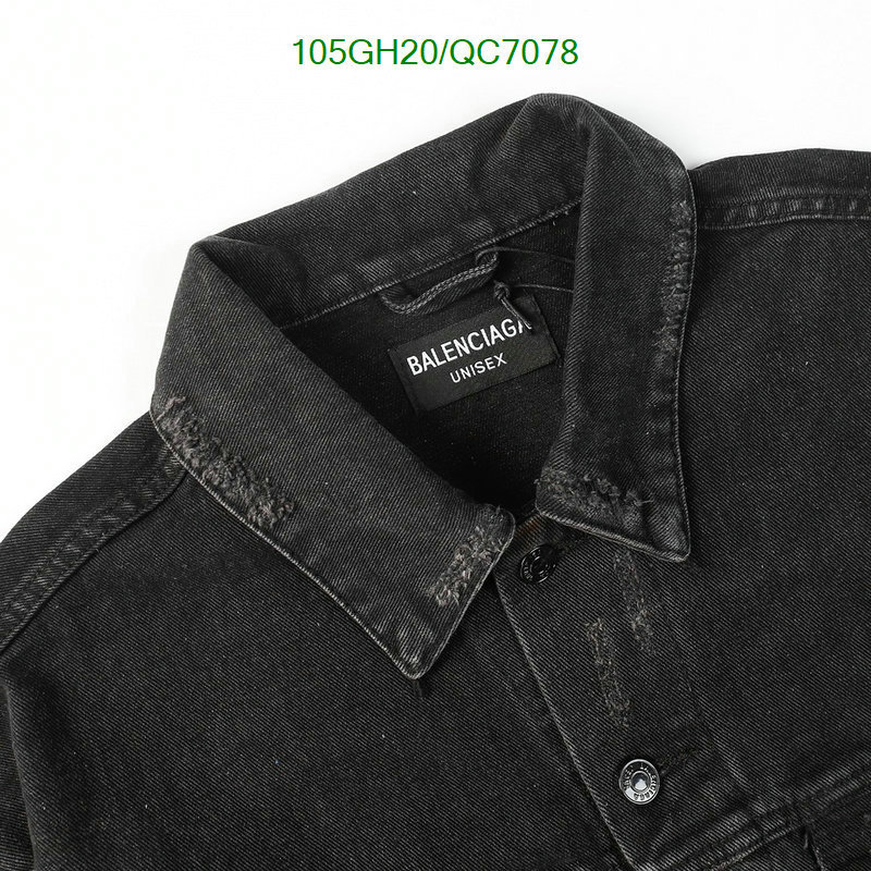 Balenciaga-Clothing Code: QC7078 $: 105USD