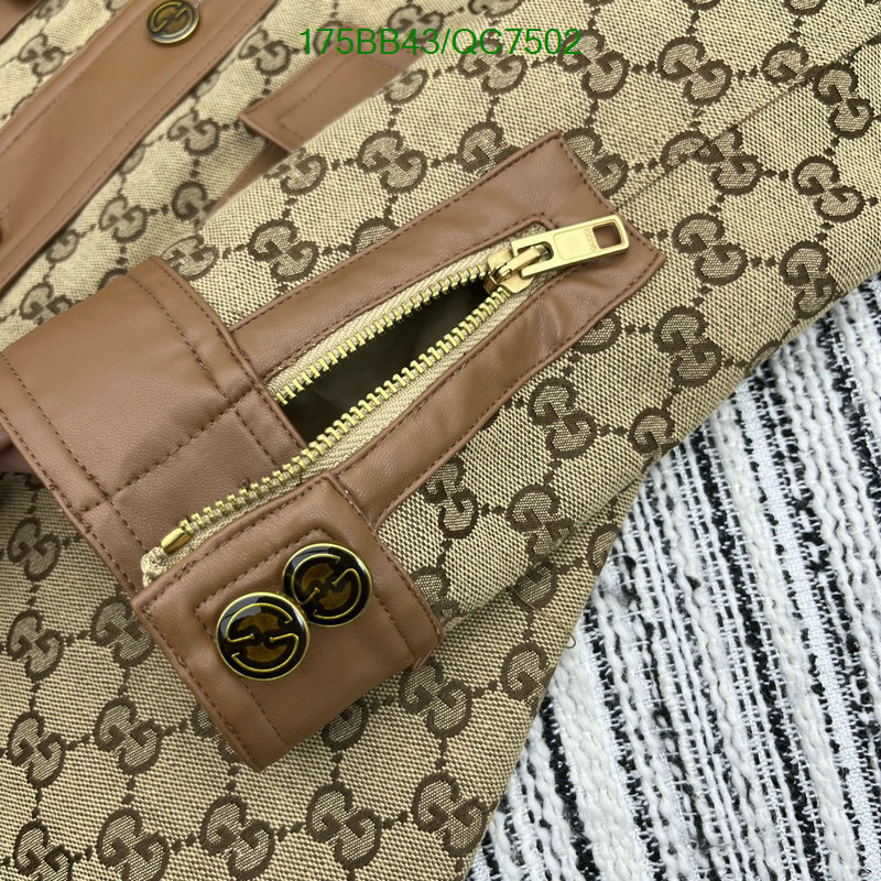 Gucci-Clothing Code: QC7502 $: 175USD