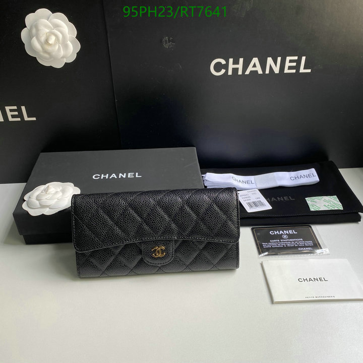 Chanel-Wallet-Mirror Quality Code: RT7641 $: 95USD