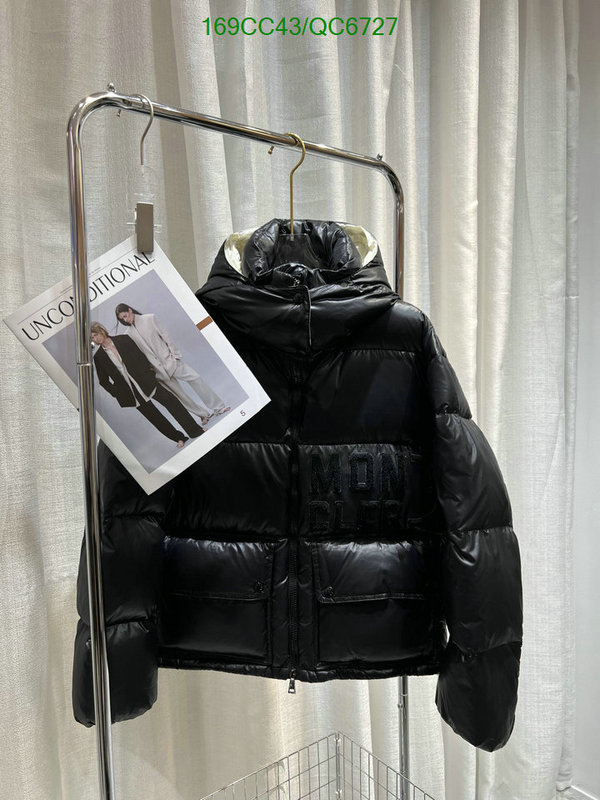 Moncler-Down jacket Women Code: QC6727 $: 169USD