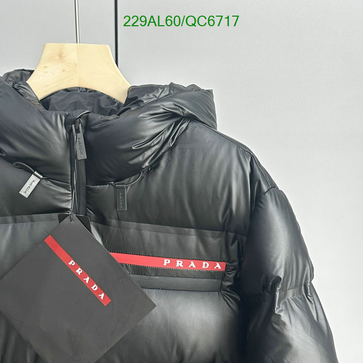 Prada-Down jacket Men Code: QC6717 $: 229USD