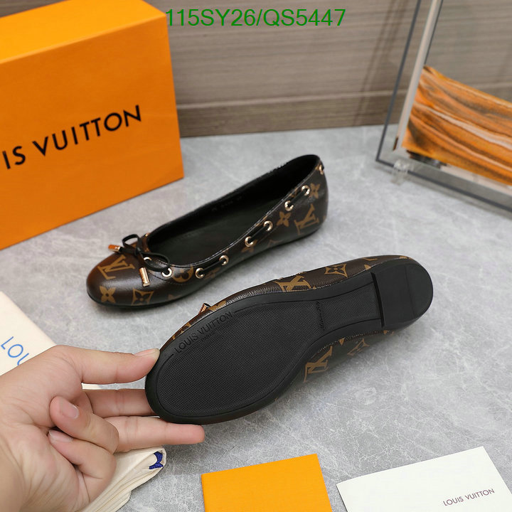 LV-Women Shoes Code: QS5447 $: 115USD