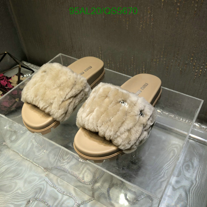 Miu Miu-Women Shoes Code: QS5670 $: 95USD