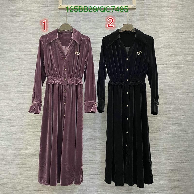 Dior-Clothing Code: QC7495 $: 125USD