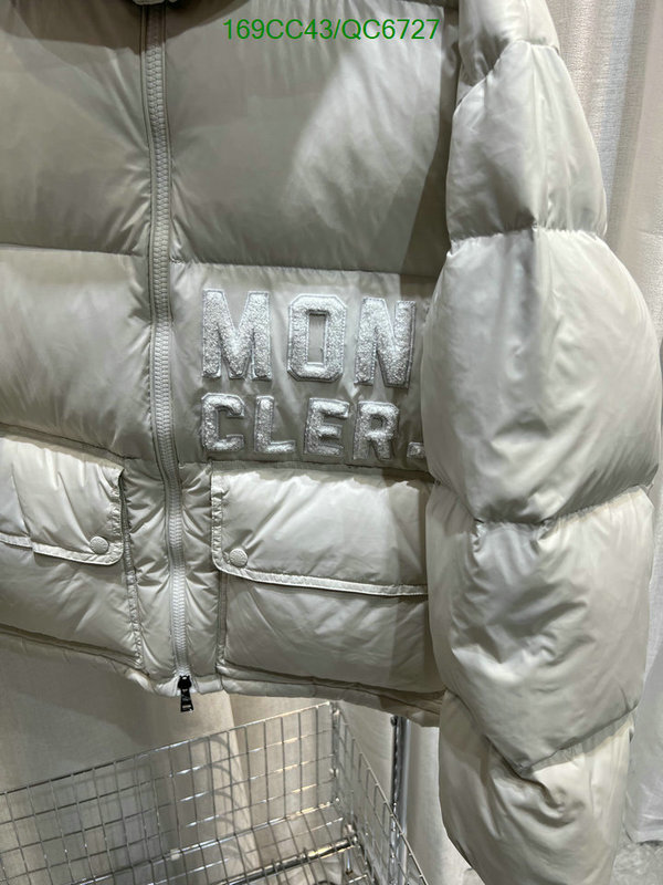 Moncler-Down jacket Women Code: QC6727 $: 169USD