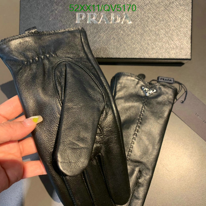 Prada-Gloves Code: QV5170 $: 52USD