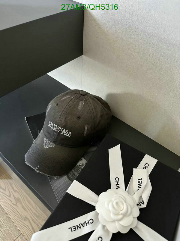 Balenciaga-Cap(Hat) Code: QH5316 $: 27USD