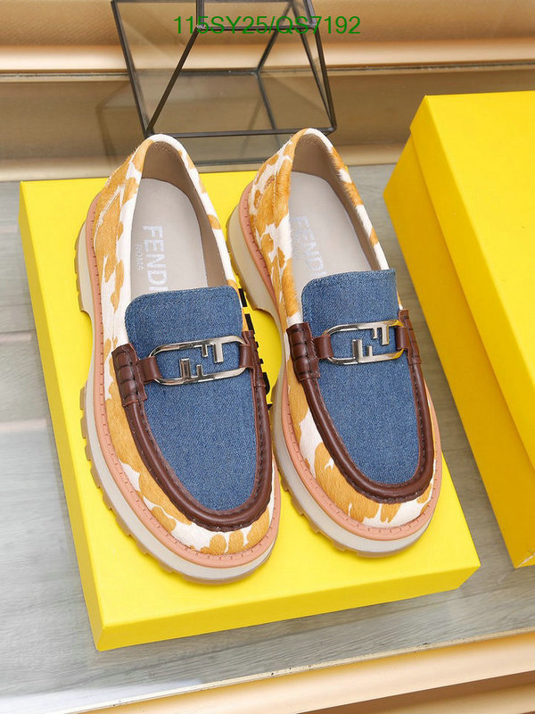 Fendi-Men shoes Code: QS7192 $: 115USD