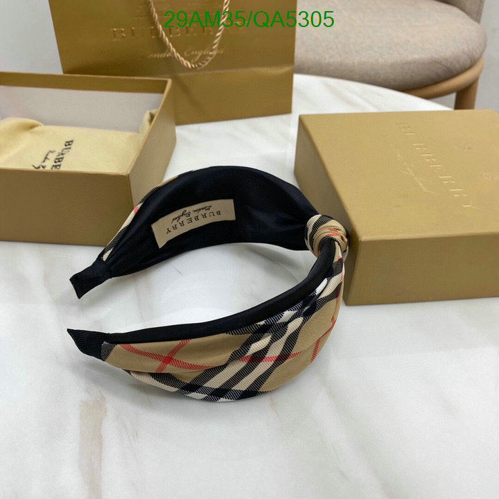 Burberry-Headband Code: QA5305 $: 29USD