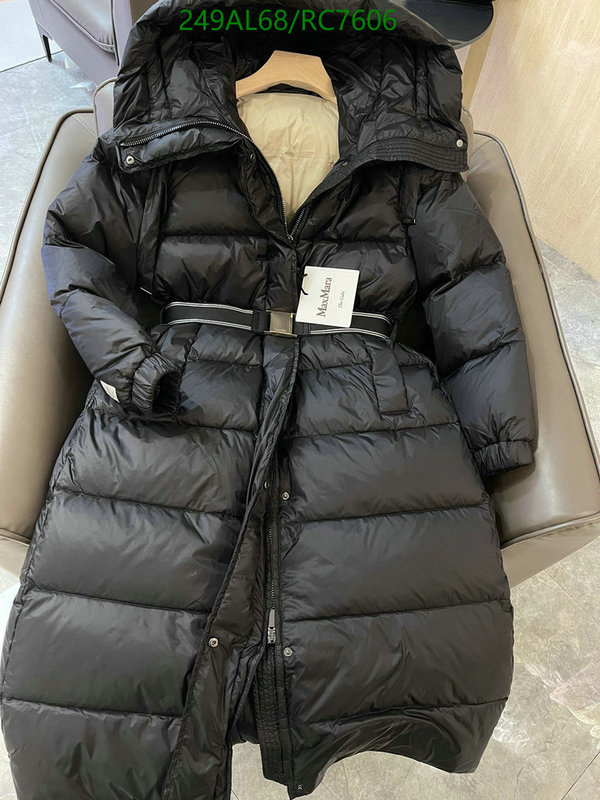 MaxMara-Down jacket Women Code: RC7606 $: 249USD