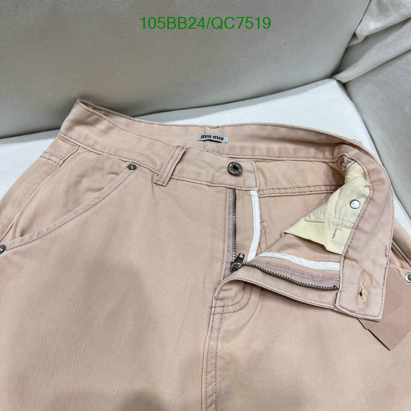 MIUMIU-Clothing Code: QC7519 $: 105USD