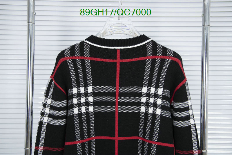 Burberry-Clothing Code: QC7000 $: 89USD