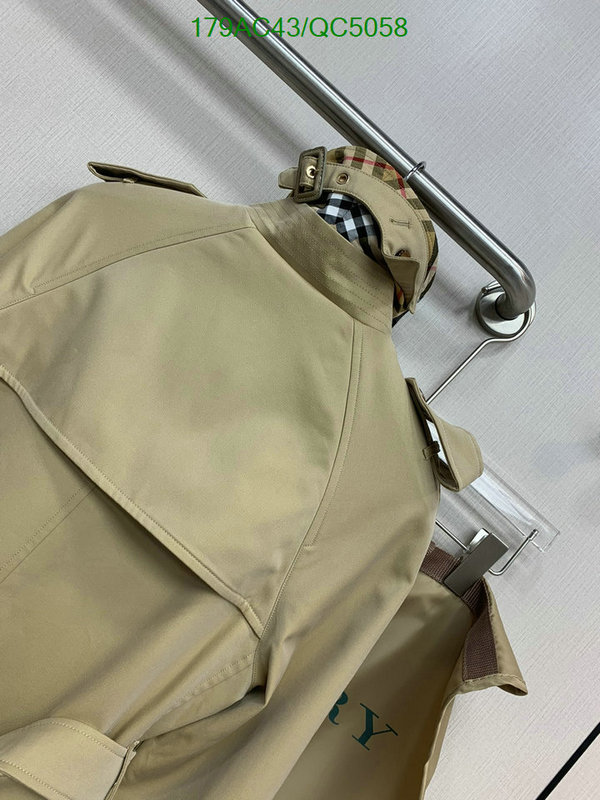 Burberry-Down jacket Women Code: QC5058 $: 179USD