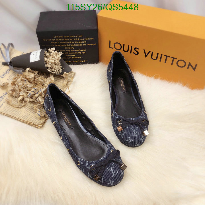 LV-Women Shoes Code: QS5448 $: 115USD