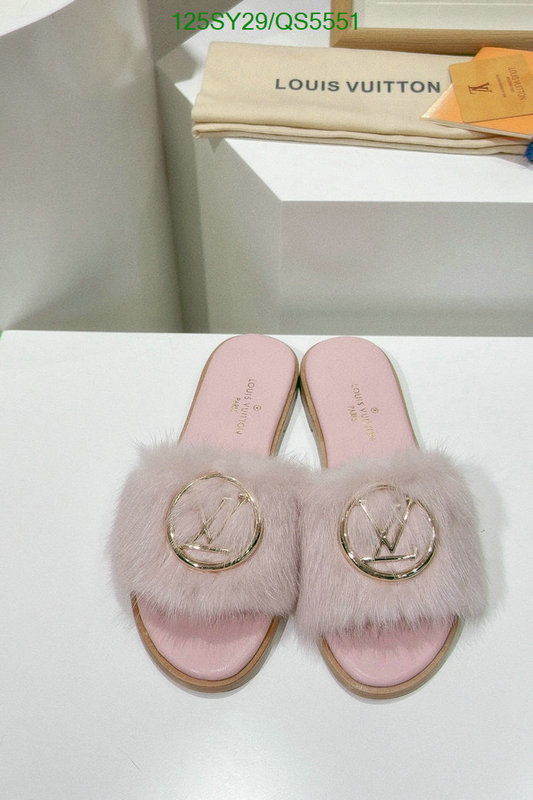 LV-Women Shoes Code: QS5551 $: 125USD