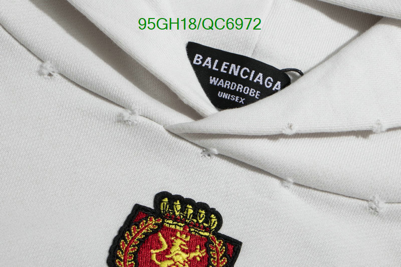 Balenciaga-Clothing Code: QC6972 $: 95USD