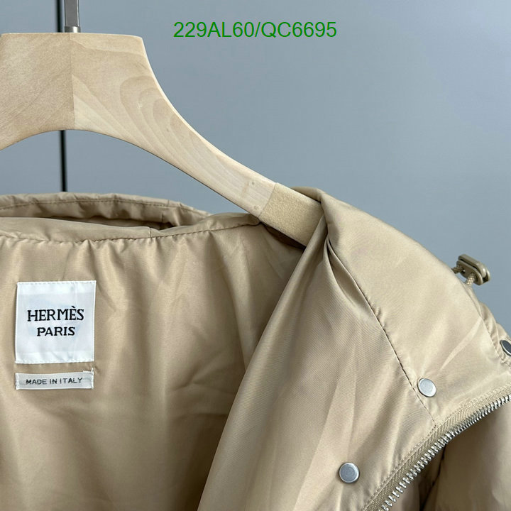 Hermes-Down jacket Women Code: QC6695 $: 229USD