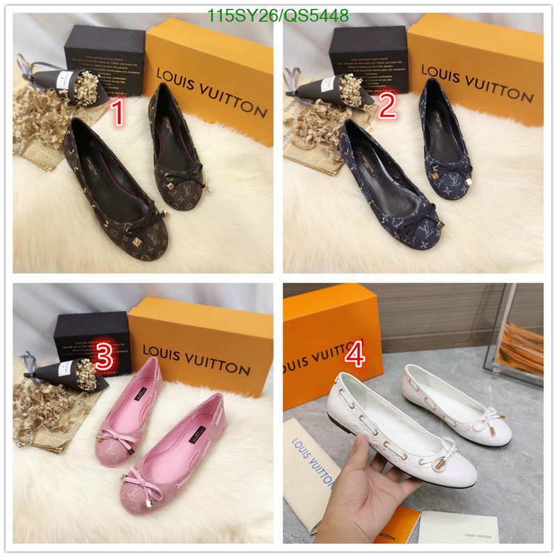 LV-Women Shoes Code: QS5448 $: 115USD