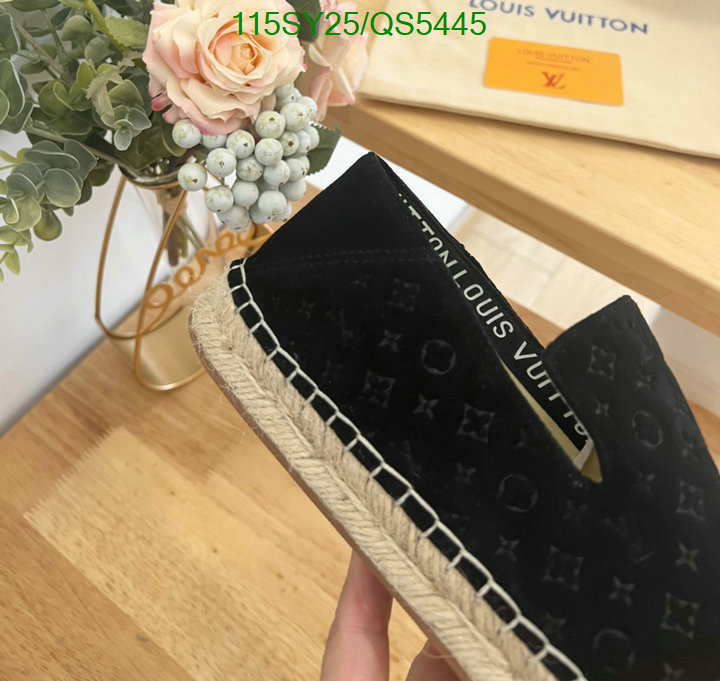 LV-Women Shoes Code: QS5445 $: 115USD