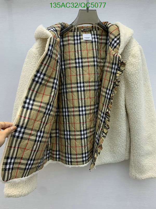 Burberry-Down jacket Women Code: QC5077 $: 135USD