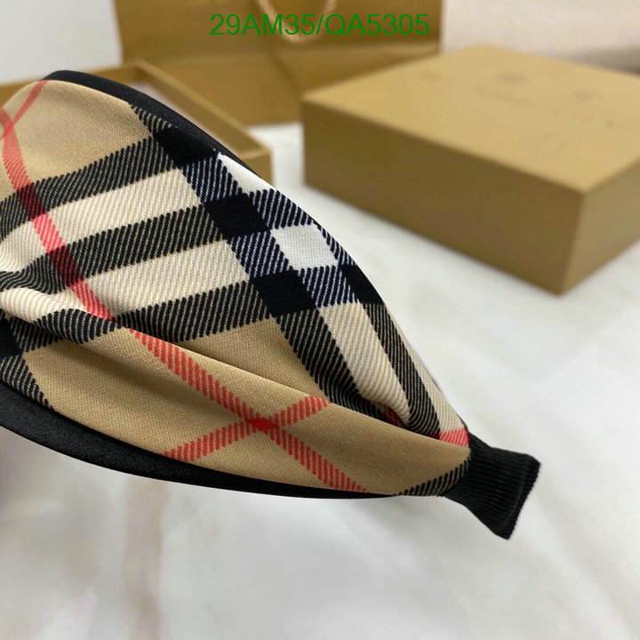 Burberry-Headband Code: QA5305 $: 29USD