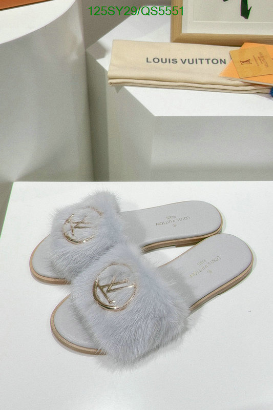 LV-Women Shoes Code: QS5551 $: 125USD