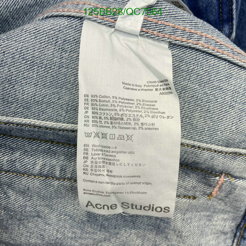 Acne Studios-Clothing Code: QC7564 $: 125USD
