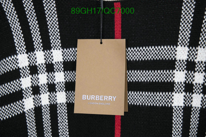 Burberry-Clothing Code: QC7000 $: 89USD