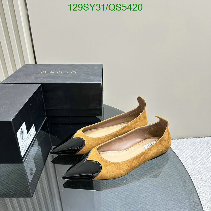 ALAIA-Women Shoes Code: QS5420 $: 129USD