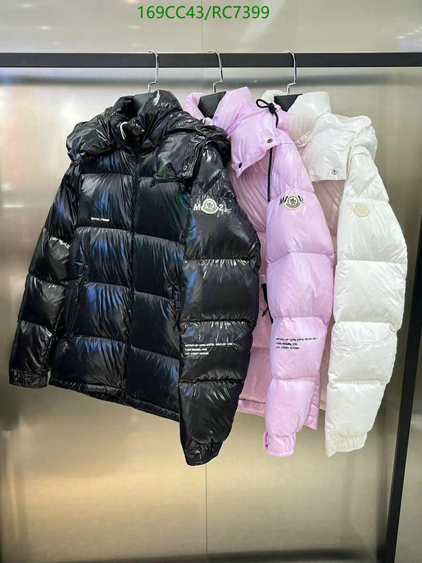 Moncler-Down jacket Men Code: RC7399 $: 169USD