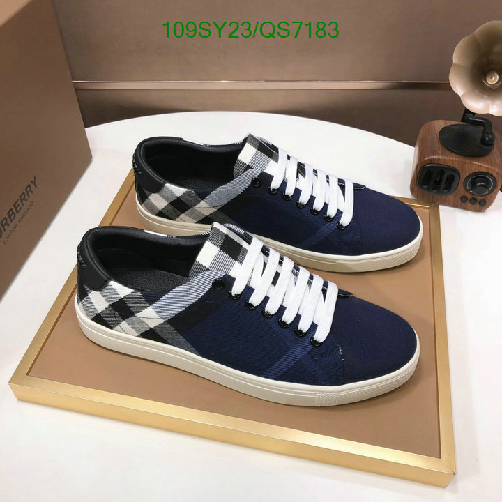 Burberry-Men shoes Code: QS7183 $: 109USD