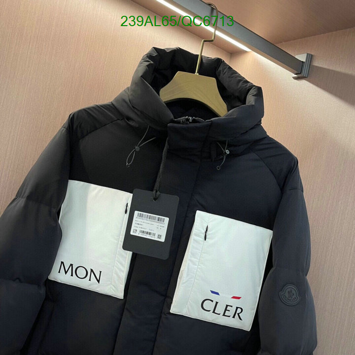 Moncler-Down jacket Men Code: QC6713 $: 239USD