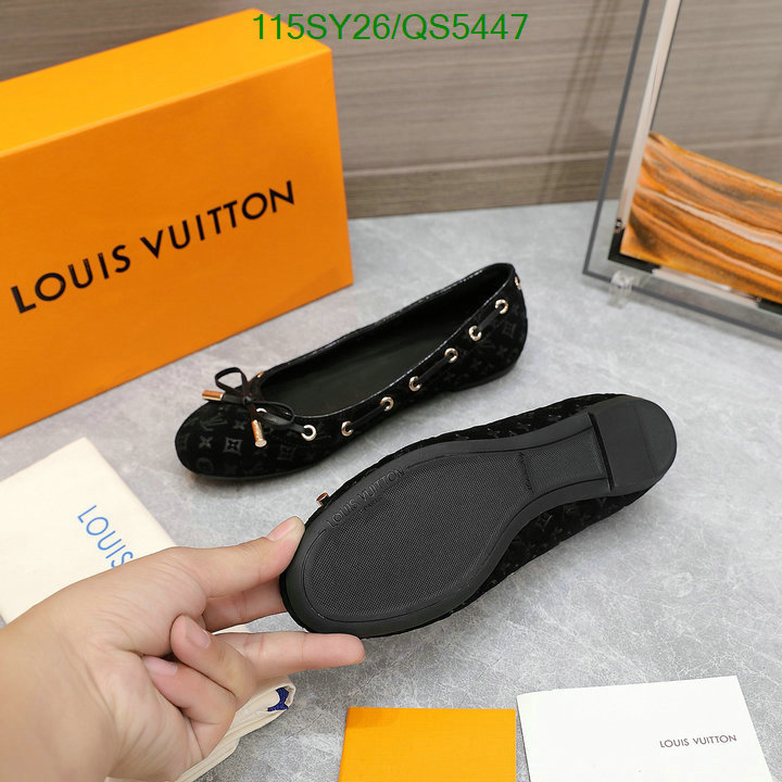 LV-Women Shoes Code: QS5447 $: 115USD