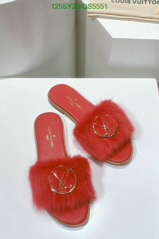 LV-Women Shoes Code: QS5551 $: 125USD