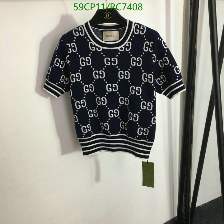 Gucci-Clothing Code: RC7408 $: 59USD