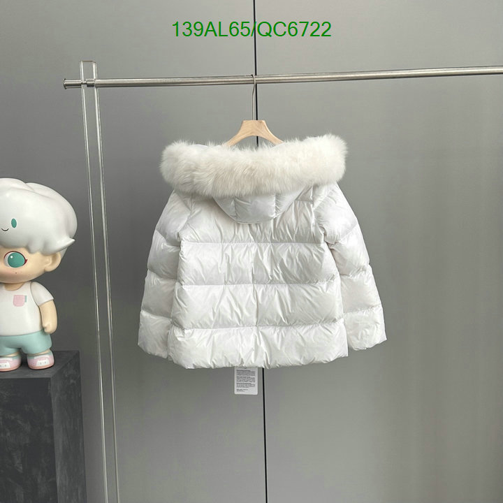 Moncler-Down jacket Women Code: QC6722 $: 139USD