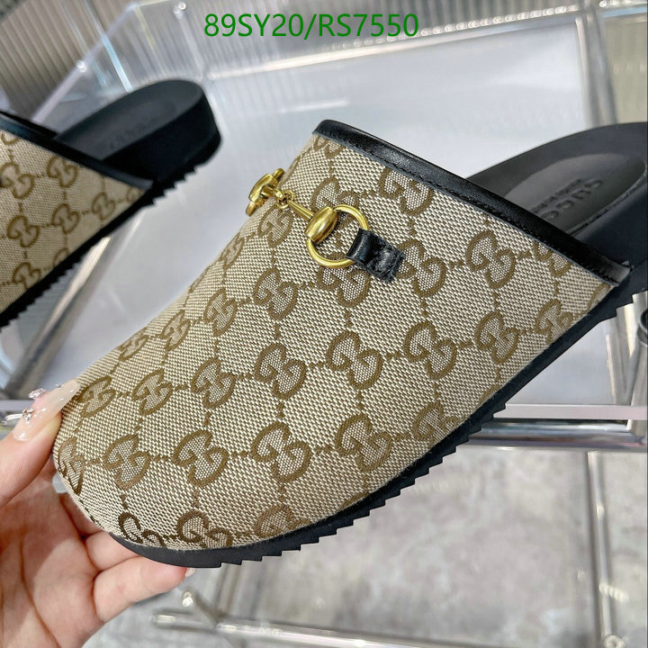 Gucci-Women Shoes Code: RS7550 $: 89USD