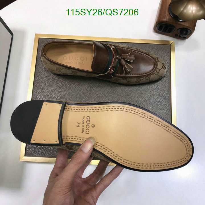 Gucci-Men shoes Code: QS7206 $: 115USD