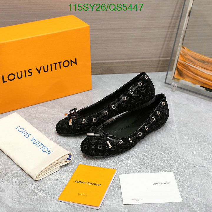 LV-Women Shoes Code: QS5447 $: 115USD